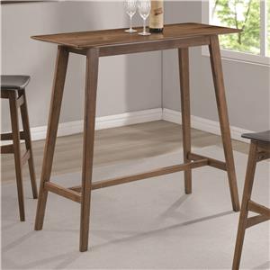 Mid century modern bar table sales